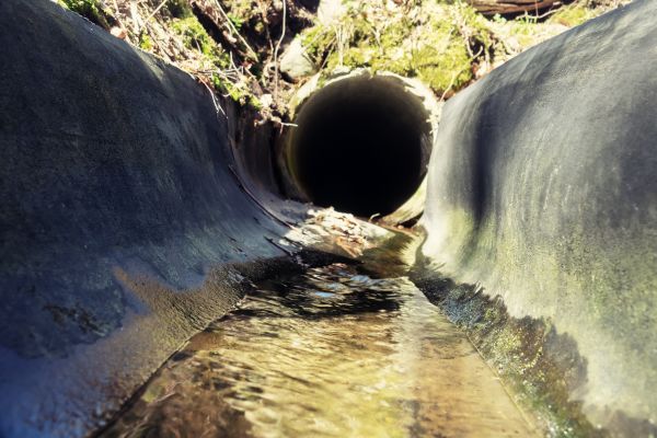 Drainage Swale Installation in Summerville