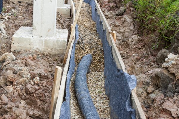 French Drain Installation in Summerville